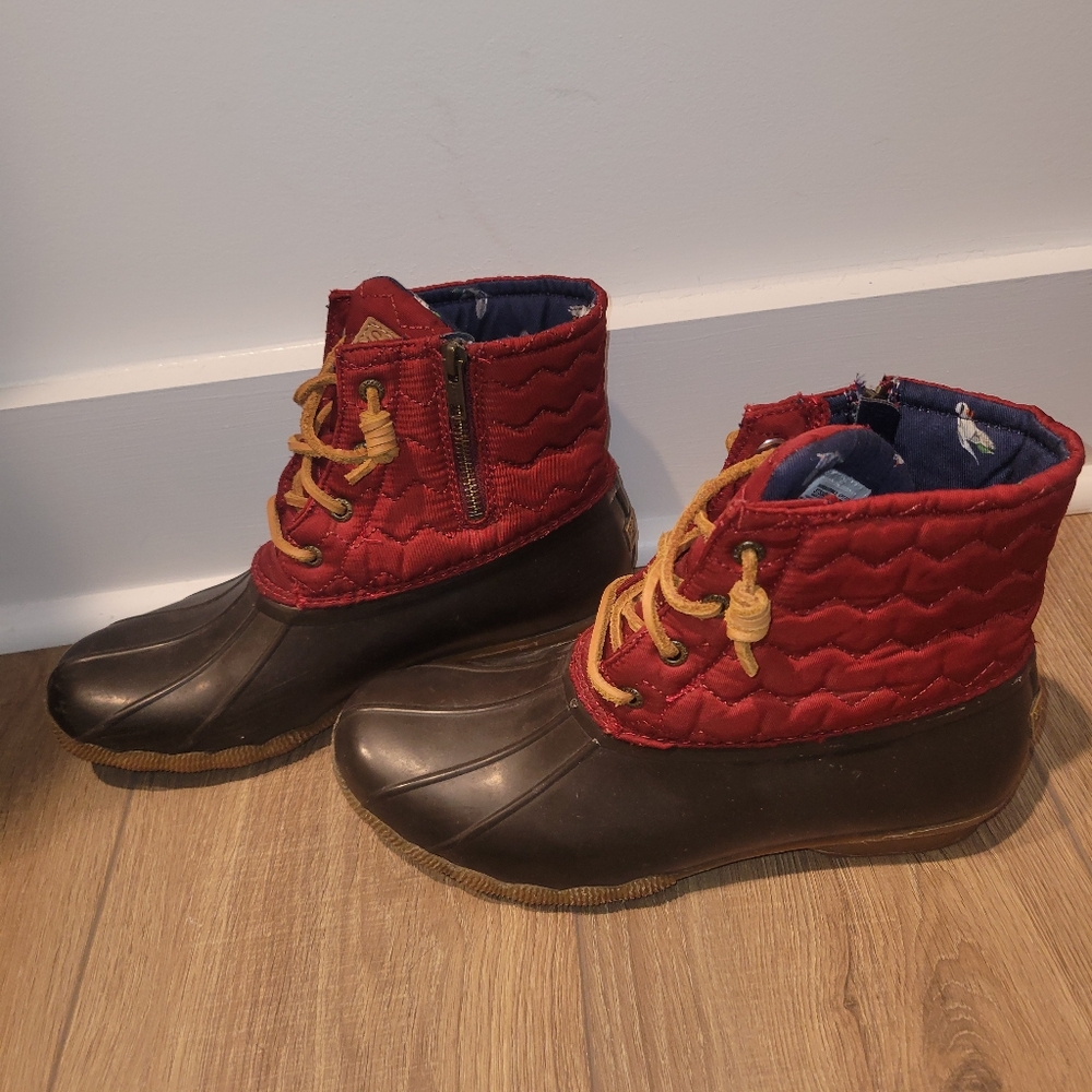 Sperry Top-Sider Saltwater Quilted Duck Boots